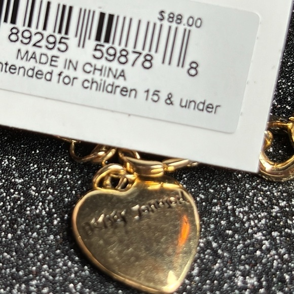 Betsey Johnson, Ho Ho Ho, Christmas necklace NWT red and green - Picture 3 of 6